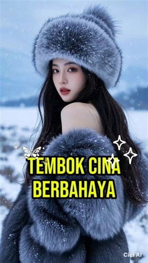 Tembok cina di musim salju❄️