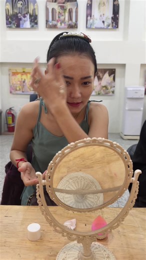 သင်တန်းကြိုအပ်ပေးကြနော် - Thet Oo Mon Makeup Tutorial