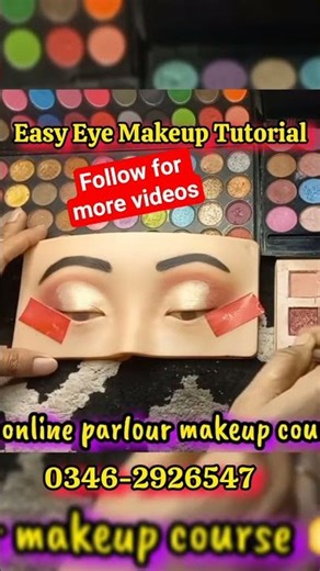 Bridal Eye Makeup 2026 ✨ Simple & Glam Pakistani Bride Look 💍 #Shorts