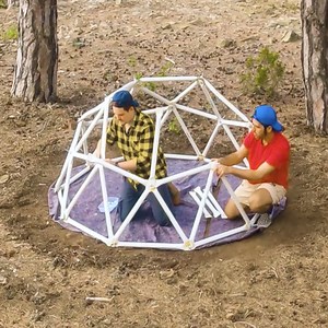 13K views · 38 reactions | Create the Perfect Glamping Tent on a Budget Using PVC Pipes! | 5-Minute Recycle | Facebook