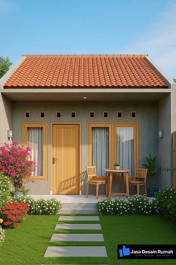 95K views · 1.5K reactions | Inspirasi rumah mungil sederhana dengan biaya minim #jasadesainrumah #denah #rumahkecil | Jasa Desain Rumah | Facebook
