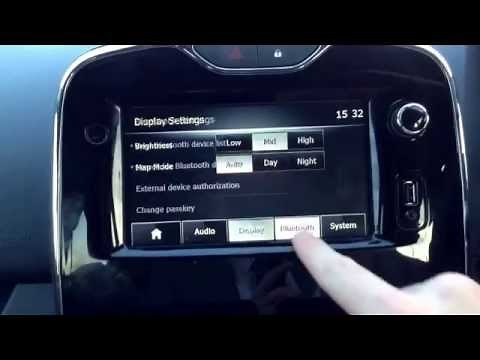 How To Set Up Bluetooth in a Renault Clio or Captur