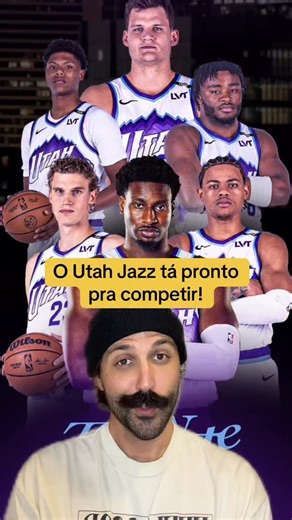 NBA com Pedro on Instagram: "O meu Jazzão cansou de perder!!! Com a chegada de Jaren Jackson Jr. e a melhora dos jovens do elenco, o Jazz promete ser um dos melhores times da conferência Oeste na próxima temporada da NBA!!! Vídeo no YT: https://youtu.be/xh-cKO8FNE0 . . . #nba #nbabrasil #basquete #utahjazz #nbacompedro"