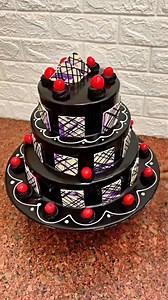 Chocolate truffles step cake #reels #cake | Cake chef