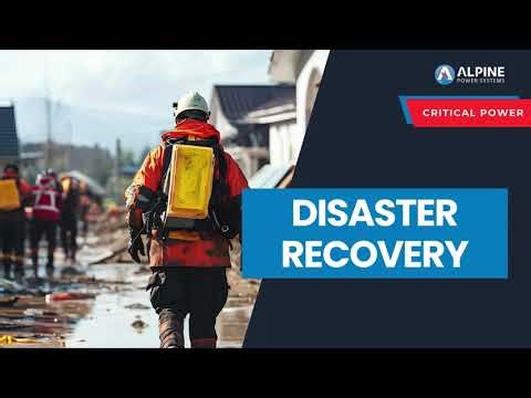 Disaster Recovery | Alpine Power Systems