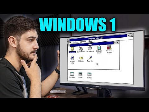 TESTEI O WINDOWS 1, A PRIMEIRA VERSÃO DO SISTEMA MICROSOFT WINDOWS