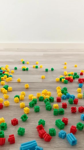 Colorful Bricks in Reverse (Oddly Satisfying) | infinite reverse videos