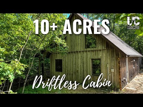 10+ ACRES DRIFTLESS CABIN for sale in Viola Wisconsin | Real Estate Video Tour UC Hunting Properties