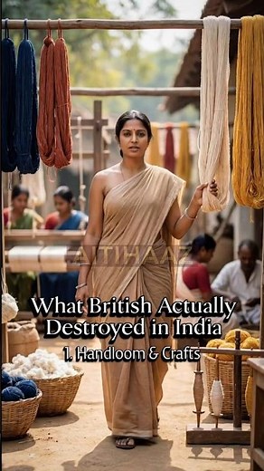What the British Actually Destroyed in India | British Rule in India #britishhistory #historyshorts