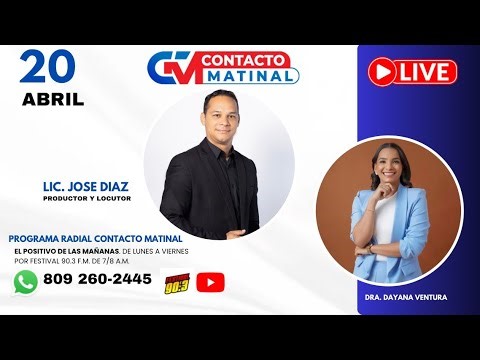 PROGRAMA RADIAL CONTACTO MATINAL está en vivo