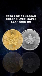 🍁 Timeless craftsmanship in every ounce. The 2026 Canadian Maple Leaf Presale is LIVE! Struck by the Royal Canadian Mint, these coins are renowned worldwide for their .9999 fine purity—the global standard for bullion. Featuring the iconic Maple Leaf design and the new effigy of King Charles III, these brilliant coins are a cornerstone for any portfolio. ✨ #BullionExchanges #RoyalCanadianMint #RCM #MapleLeaf #GoldMaple #SilverMaple #.9999Fine #Gold #Silver #GoldCoin #SilverCoin #Stacking #Invest