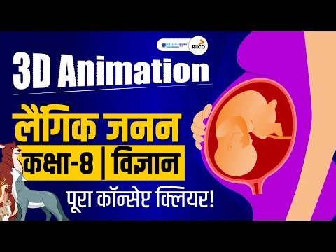 Sexual Reproduction 3d Animation | Class 8 Science Sexual Reproduction 3D Animation