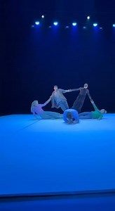 Cycling through to a new show… The Circa ensemble went from On by Circa at Ithra Theatre to Circa’s Peepshow (Club Remix) in Edinburgh! 🎥 by Angela Gourdie. Featuring artists of the Circa ensemble. | Circa Contemporary Circus