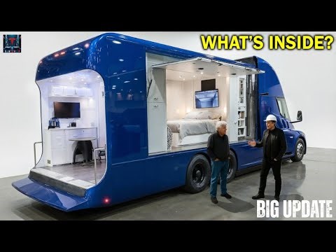2026 Tesla Semi Motorhome G3 by Elon Musk LEAKED! First Look & INSIDE Shocking Tour!