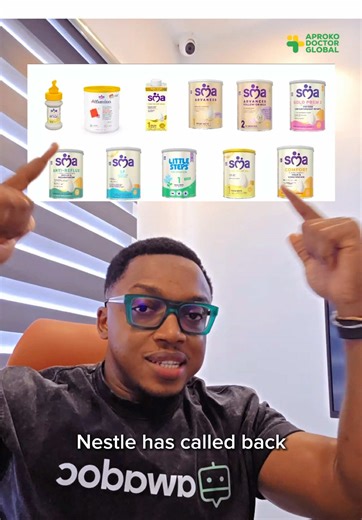 Important Recall Notice for Nestlé Baby Products