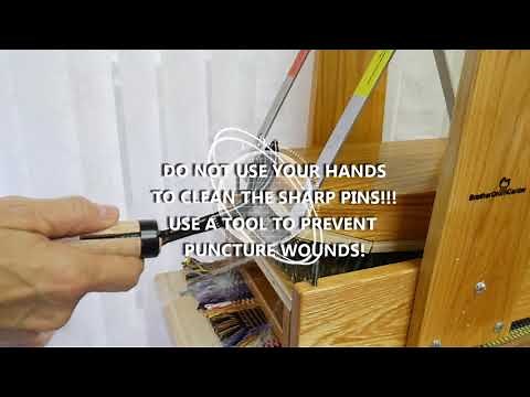 Camaj Fiber Arts - Brother Triple Picker - Watch it in action
