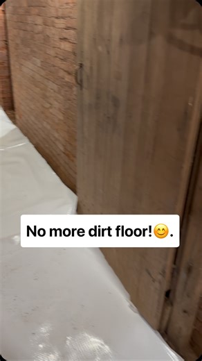 20K views · 17 reactions | From a dirt floor to a clean space! This basement is transforming! We’ve installed 20mil encapsulation to help reduce moisture and take one step toward making this a properly conditioned space. If you’ve seen this basement before, you know just how drastic the difference is! Plenty more work ahead, but every step counts! #progress #stepbystep #basement #renovation #diy #reno #restoration #oldhouse #remodel #keepgoing | Theparishproject | Facebook