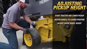 Vermeer R-series balers were designed for convenience, ease of use and durability. To make the most of your machine, start by setting the pickup height. Check out this video to learn more. | Vermeer Agriculture