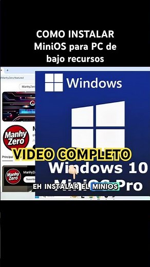 How to install MiniOS on a low-spec PC: easy, fast, and safe ✅ #minios #windows11 #pcgaming