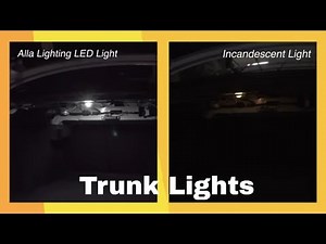 Install | Replace | Change Nissan Sentra Trunk Cargo Lights Bulb | LED