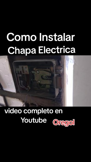 Cómo Instalar una Chapa Eléctrica: Guía Paso a Paso