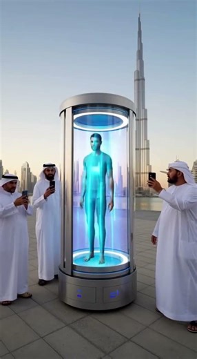 Shocking Footage: Alien Becomes Human In Dubai