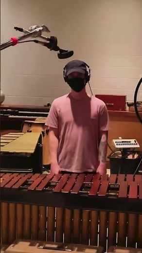 The soothing sounds of the studio xylophone