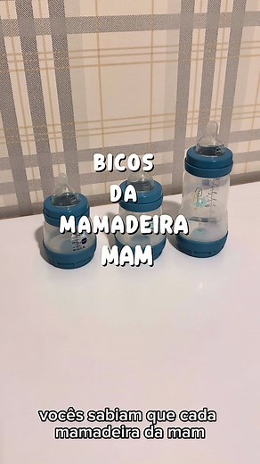 Diferença dos Bicos de Mamadeira MAM para Bebês