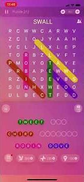 birds | Ostrich | Word Search Pro