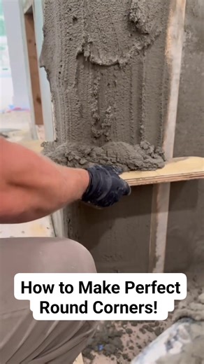 How to Make Perfect Round Corners! #diy #remodel #construction #homerenovation #realestate | construction.m