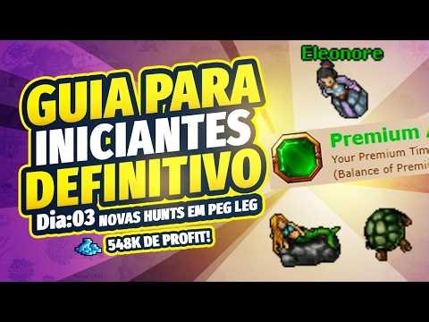 Bounty Tasks, Eleonore Quest, and Access to Peg Leg! - 3rd Day of Premium in Tibia