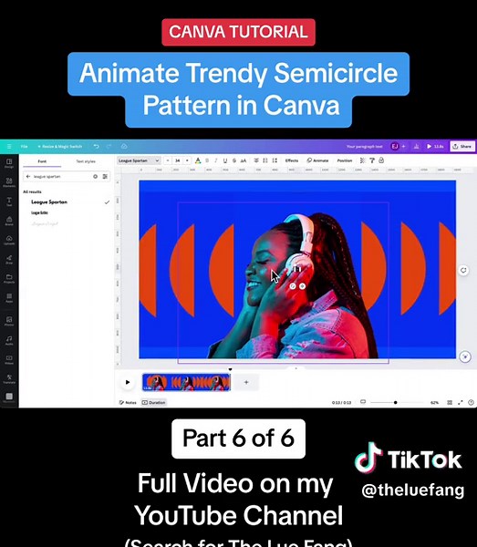 Learn How to Animate Trendy Semicircle Patterns in Canva