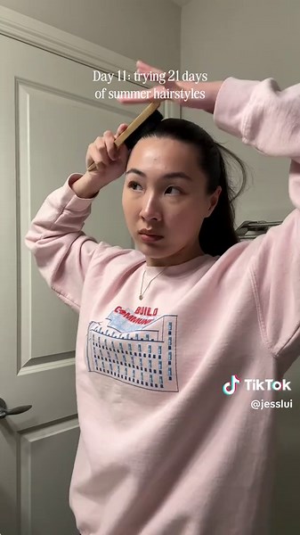 Cute Slick Back Ponytail Hairstyle Ideas