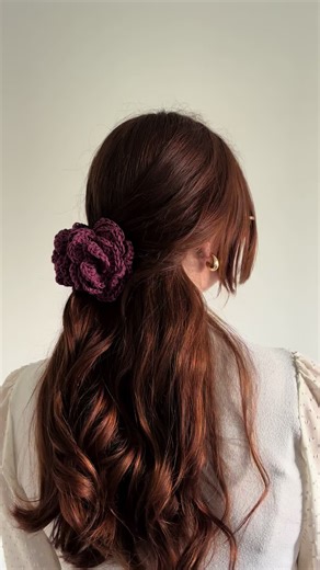 les pinces roses en crochet 🌹 #crochet #knitting #ootd