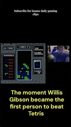 The FIRST to beat Tetris