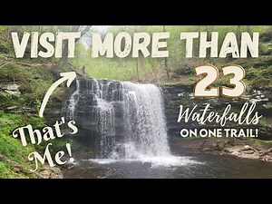 The Best Trail in PA? Ricketts Glen State Park: Waterfall Tour on the Falls Trail