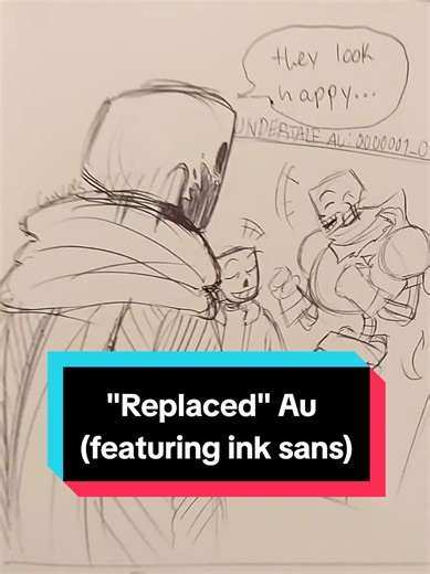Exploring the 'Replaced' AU Featuring Ink Sans