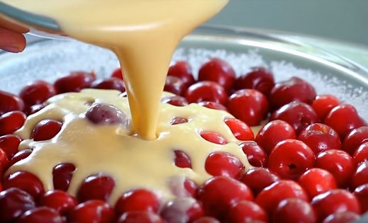 Najrýchlejší čerešňový koláč: Francúzsky dezert, ktorý vás očarí najmä svojou chuťou, jemnosťou a úžasnou vôňou