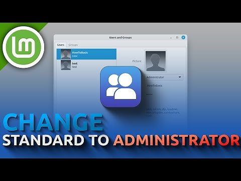 How to Change Standard Account to Administrator Account Using Terminal on Linux Mint