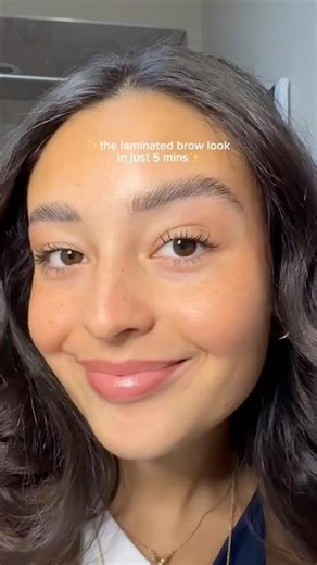 natural, fluffy, brow tutorial💫