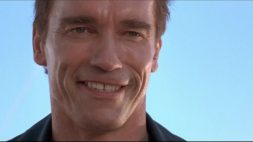 Terminator 2 (1991) | Wersja reżyserska | Lekcja uśmiechu