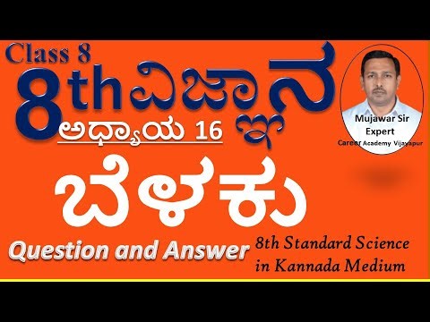 Class 8 ಬೆಳಕು | 8ನೇ ತರಗತಿ ವಿಜ್ಞಾನ ಬೆಳಕು | 8th ಪ್ರಶ್ನೋತ್ತರಗಳು | 8th Standard Belaku |class 8 Belaku