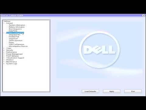 E6420 BIOS Setup
