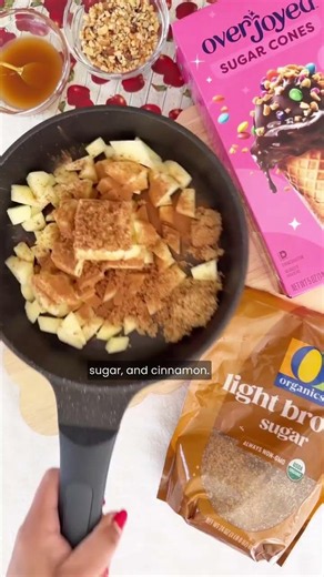Warm apples, cinnamon spice, and a fun twist on apple pie make this fall treat unforgettable.