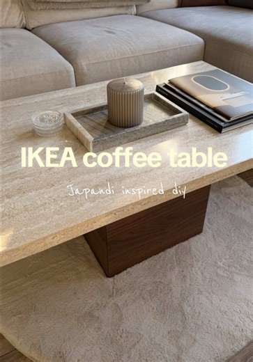 Create a Japandi-style IKEA Coffee Table DIY