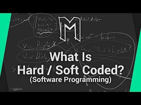 What is Hard Coded / Soft Coded - Design View (Software Programming)