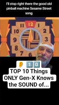 👂 1️⃣0️⃣ TOP 10 Things ONLY Gen-X Knows the SOUND of... #top10 #genx