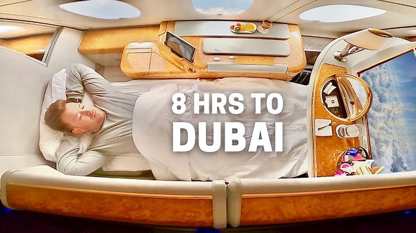Flying to Dubai in a Private Emirates First Class Suite