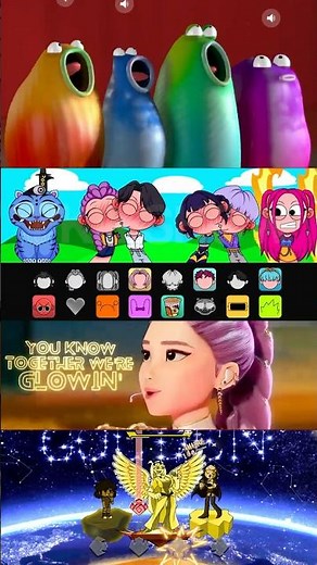 FNF Golden But Sprunki Kissing Love Bob Opera 2 – KPop Demon Hunters #fnf #golden #shortsviral