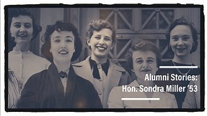 Hon. Sondra Miller ’53 | 'We want to see what a woman law student really looks like' - The Global Herald